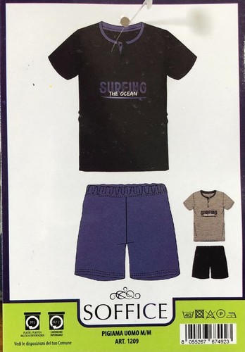 Pigiama uomo soffice maglia - uomo,
