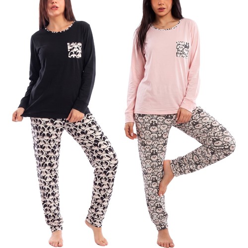 Pigiama donna felpato maglia - donna,
