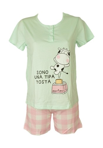 Pigiama donna crazy farm - donna,