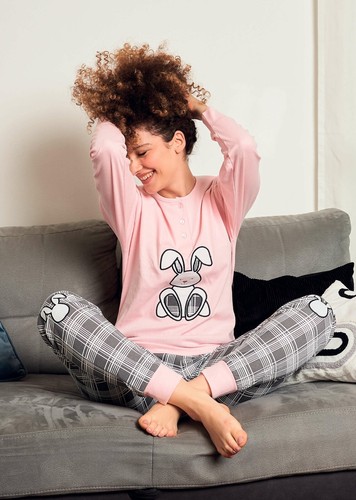 Pigiama donna lungo caldo - donna,